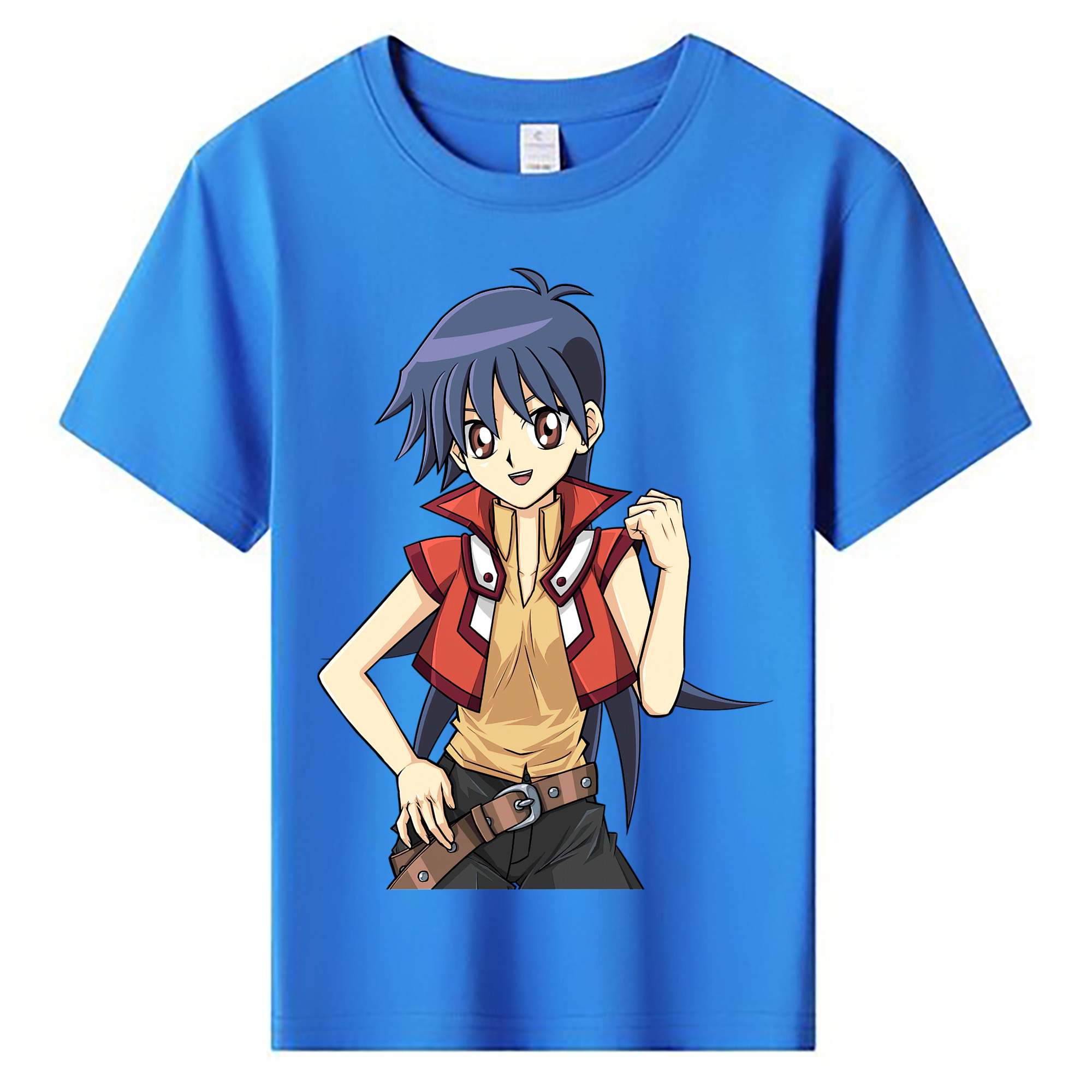 （画像用） 遊☆戯☆王 Yu-Gi-Oh! 綿100％キッズTシャツ（フロントプリント）
